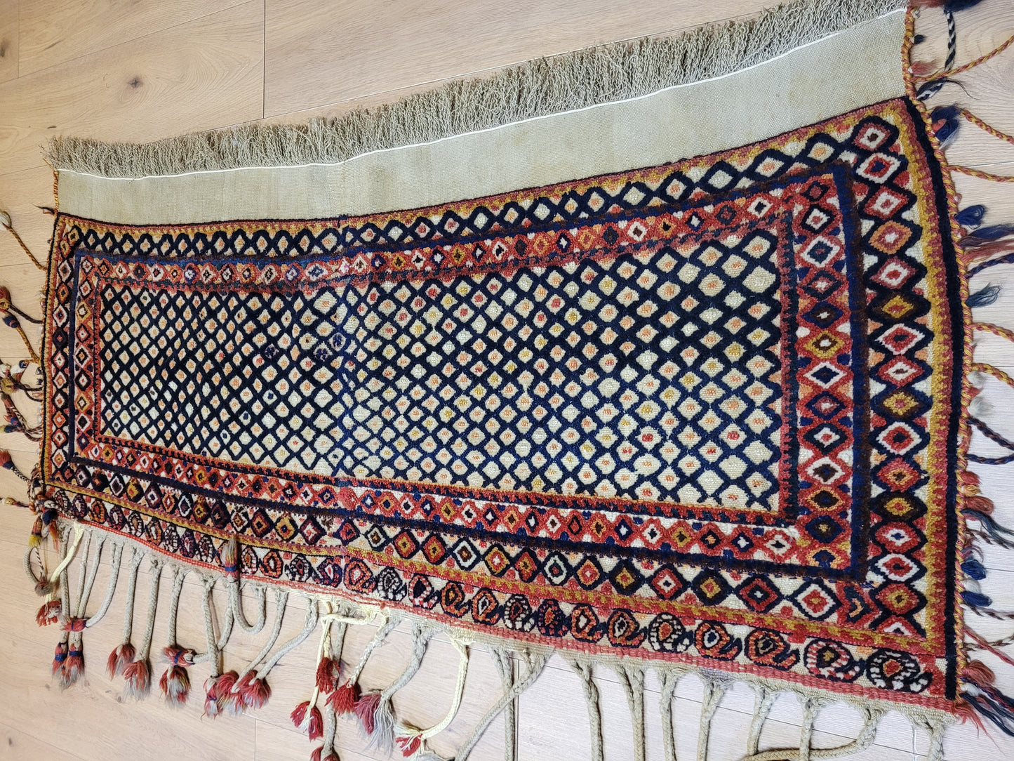 Bachtiar Lori Zeltbehang antik geometrisch 160×68 cm