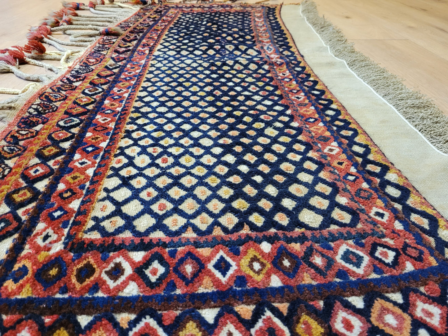 Bachtiar Lori Zeltbehang antik geometrisch 160×68 cm