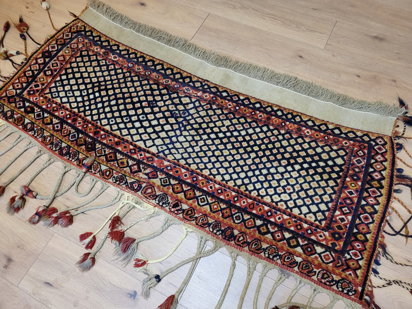 Bachtiar Lori Zeltbehang antik geometrisch 160×68 cm