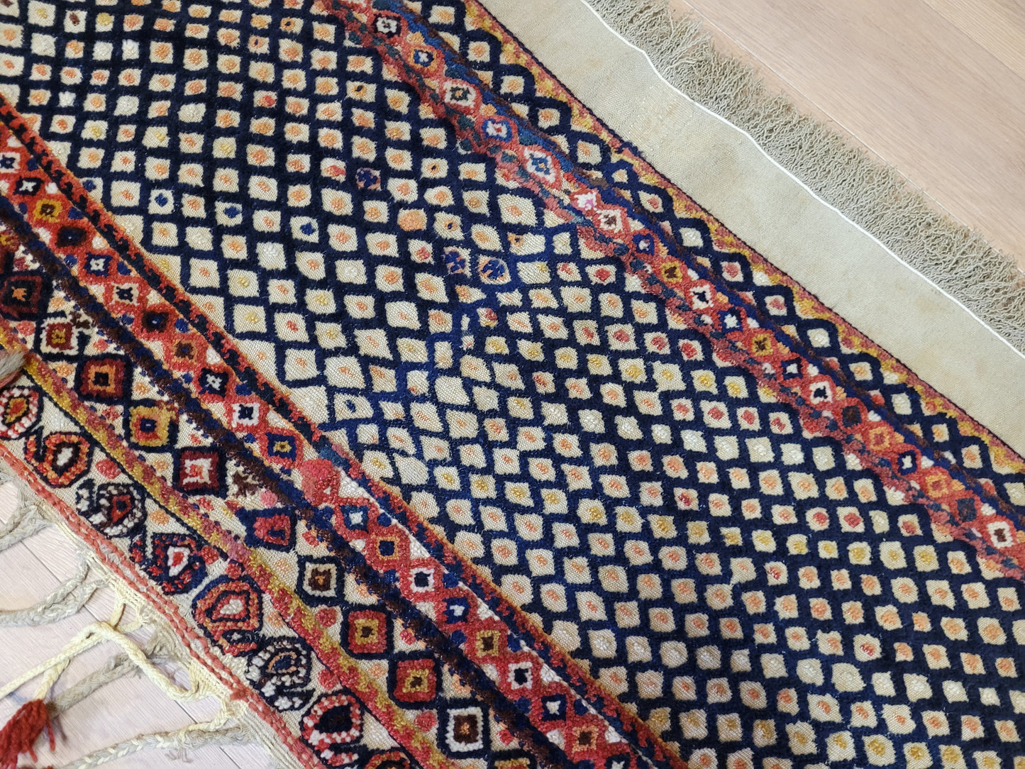 Bachtiar Lori Zeltbehang antik geometrisch 160×68 cm