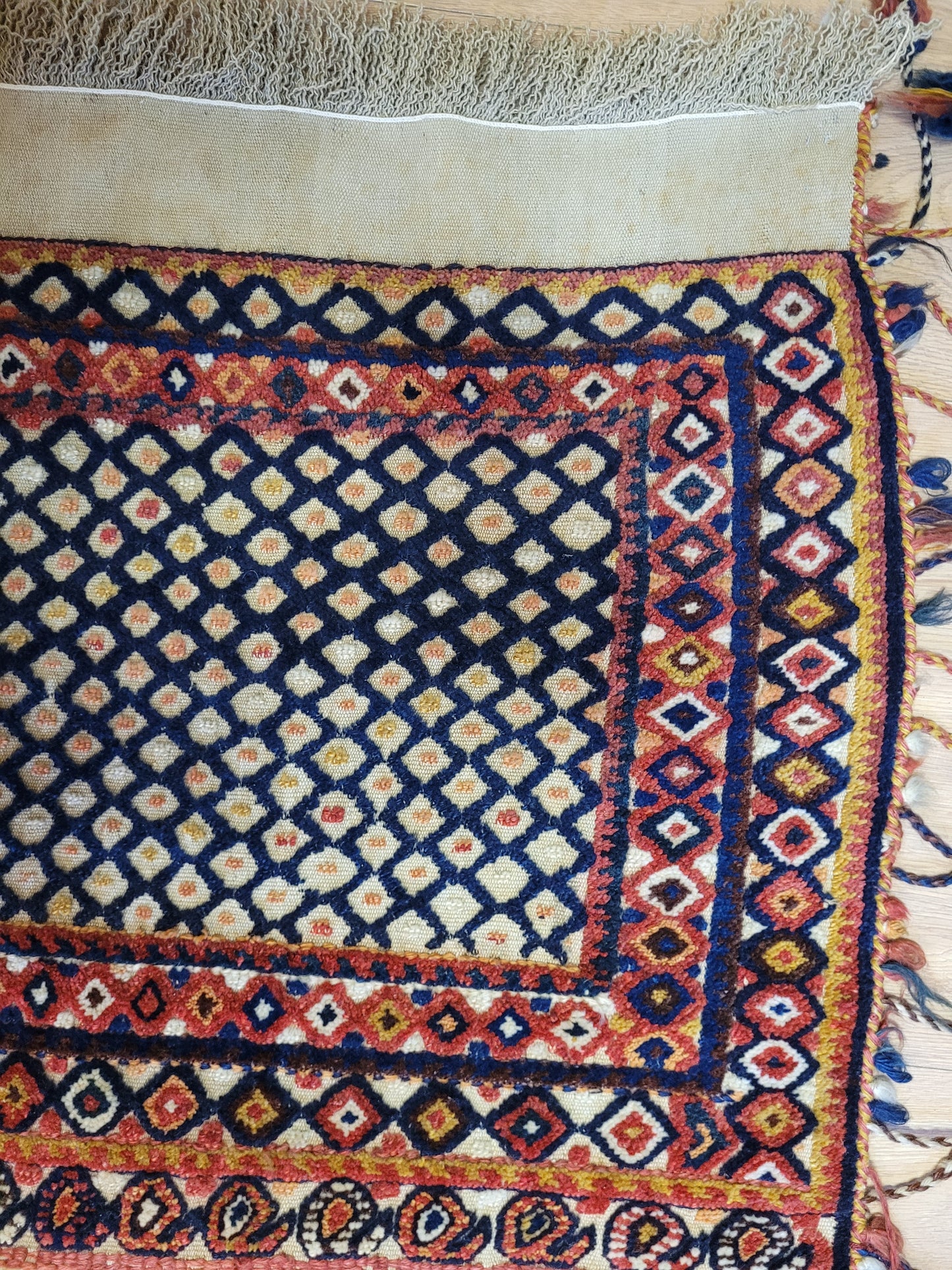 Bachtiar Lori Zeltbehang antik geometrisch 160×68 cm