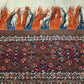 Jomut Turkmen Torba antik geometrisch 87×40 cm