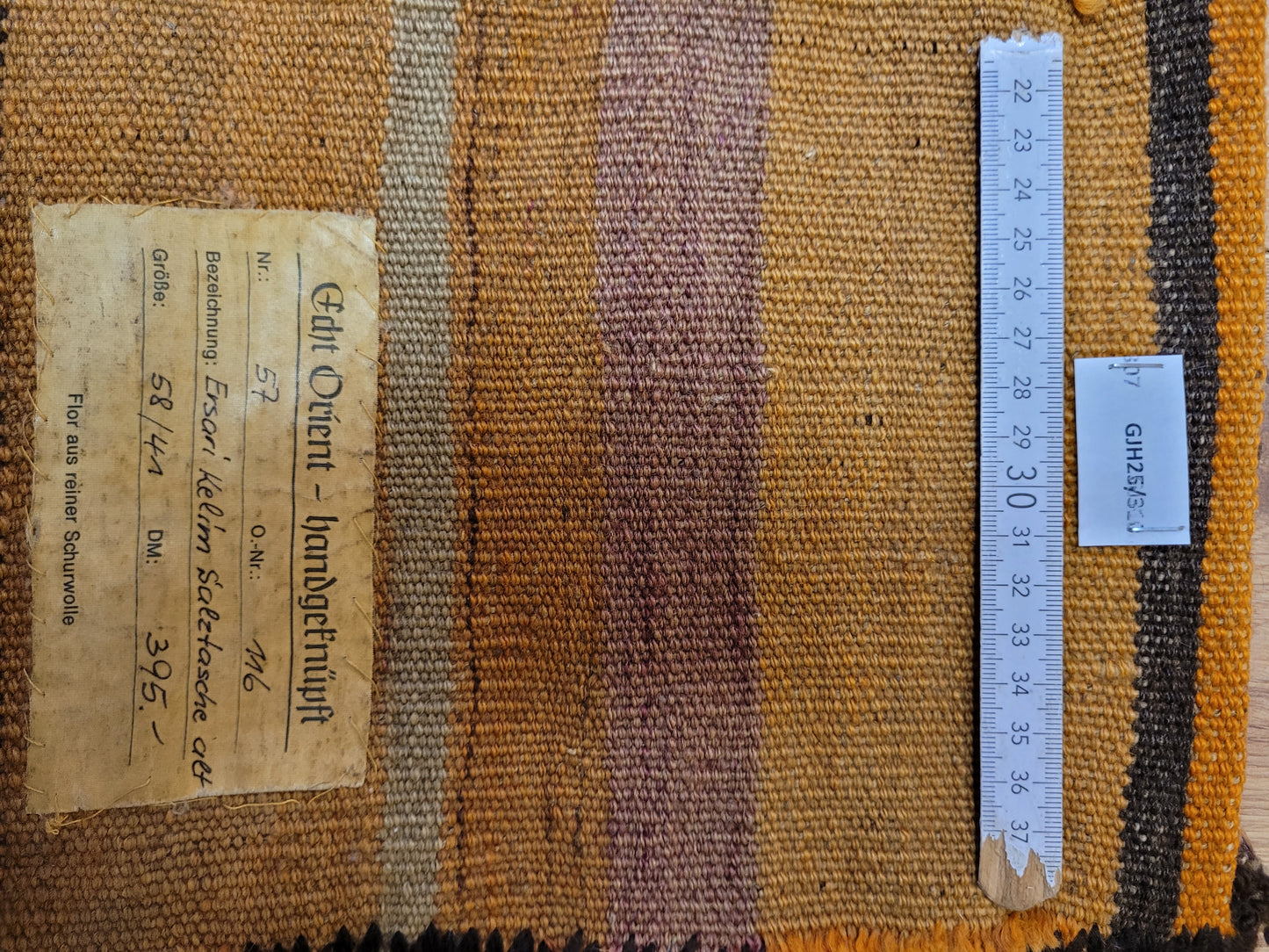 Belutsch Kelim Tasche antik geometrisch 57×40 cm