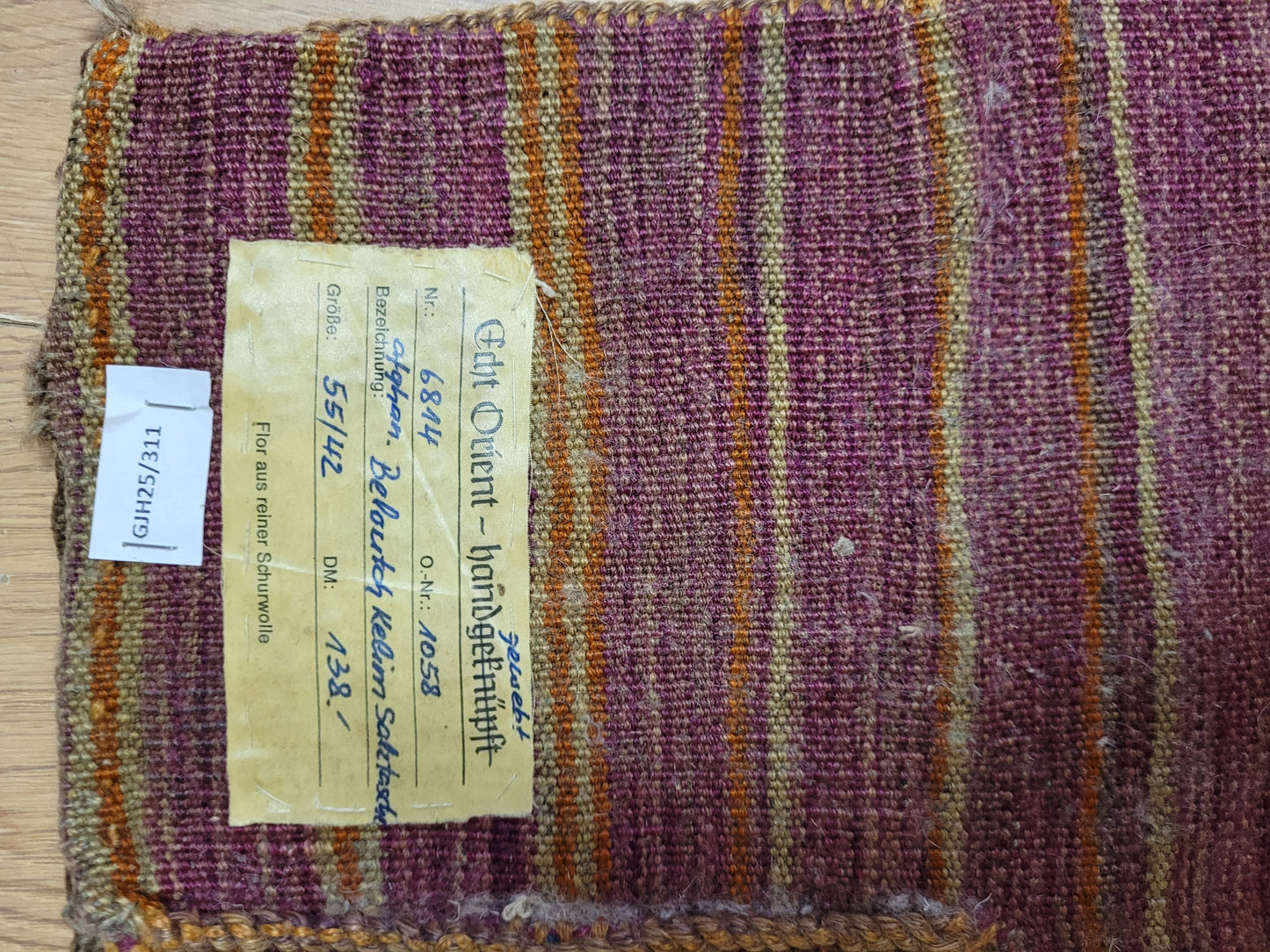 Gaschghai Streifenmuster 54x43 cm