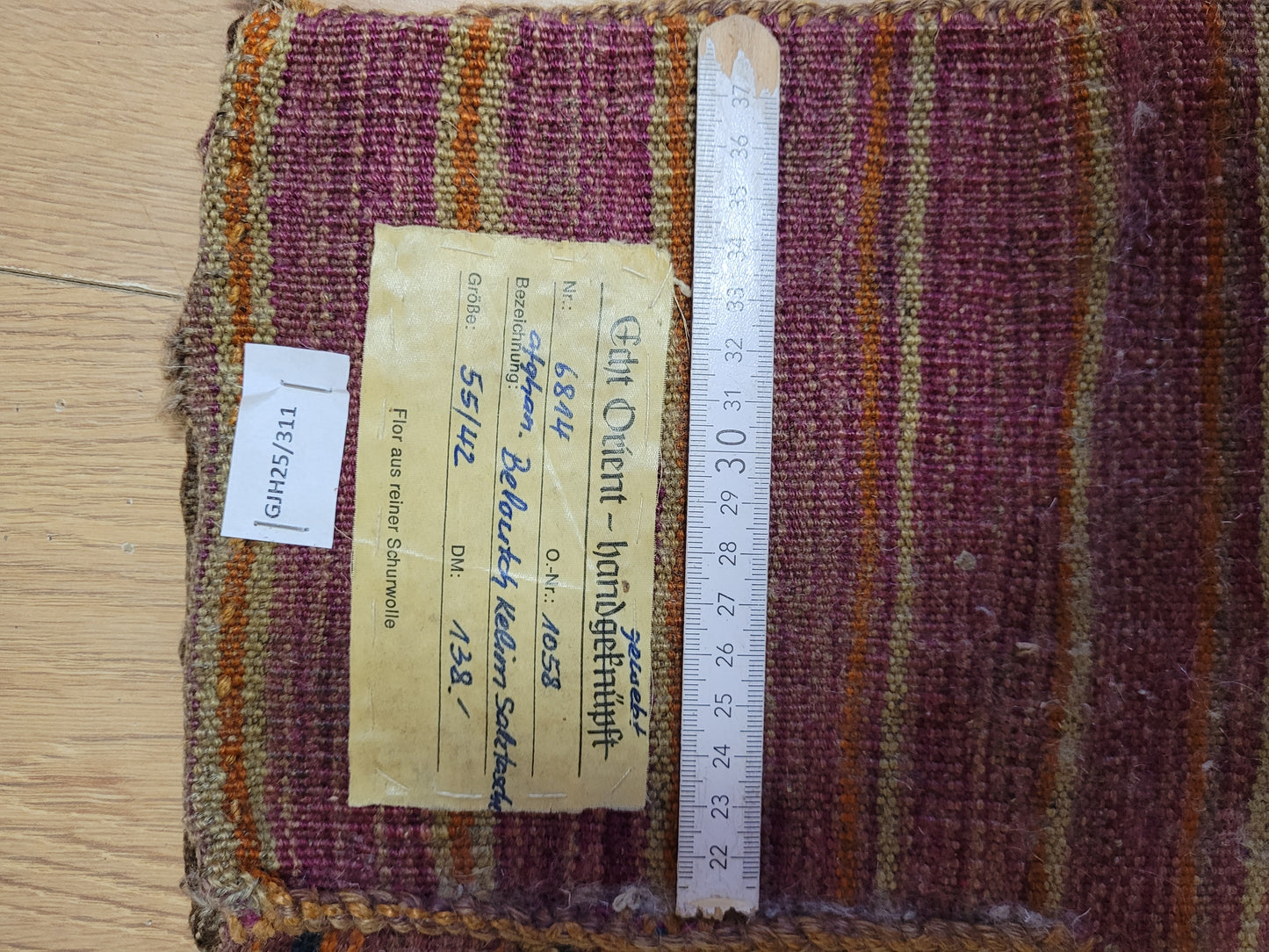 Gaschghai Streifenmuster 54x43 cm