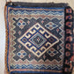 Gaschghai Tasche antik Nomadenarbeit 20×21 cm