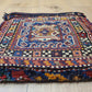 Orientteppich handgeknüpft Kelim Tasche 35×35 cm antik