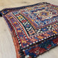Orientteppich handgeknüpft Kelim Tasche 35×35 cm antik