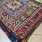Orientteppich handgeknüpft Kelim Tasche 35×35 cm antik