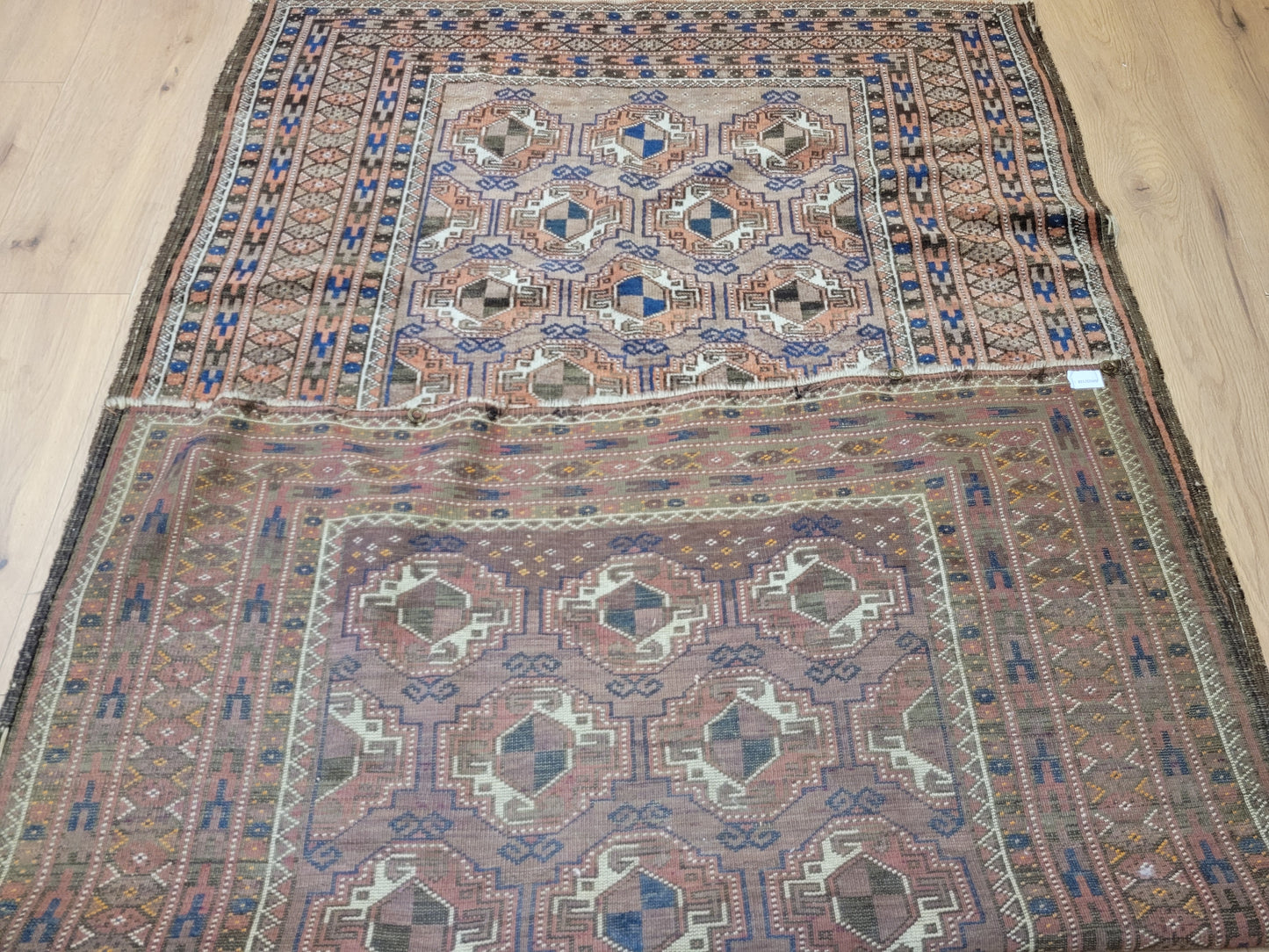 Orientteppich handgeknüpft Jomut Buchara 187x120 cm