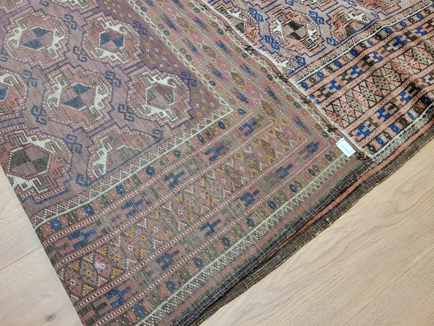 Orientteppich handgeknüpft Jomut Buchara 187x120 cm