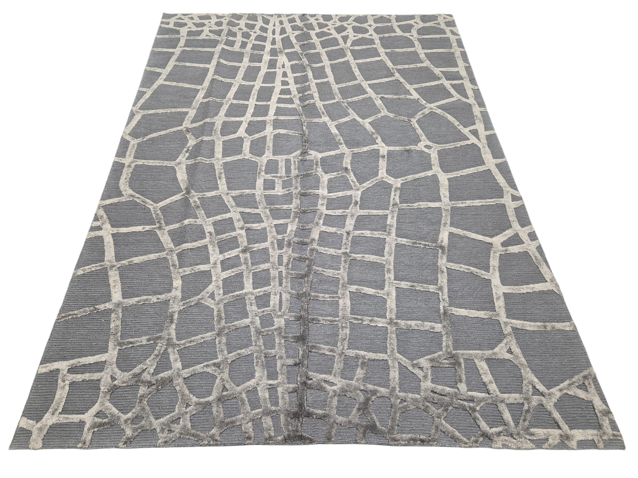 Orientteppich Handgeknüpft Moderner Ziegler Designteppich mit Seide (neu) 240 x 170 cm