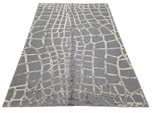 Orientteppich Handgeknüpft Moderner Ziegler Designteppich mit Seide (neu) 240 x 170 cm