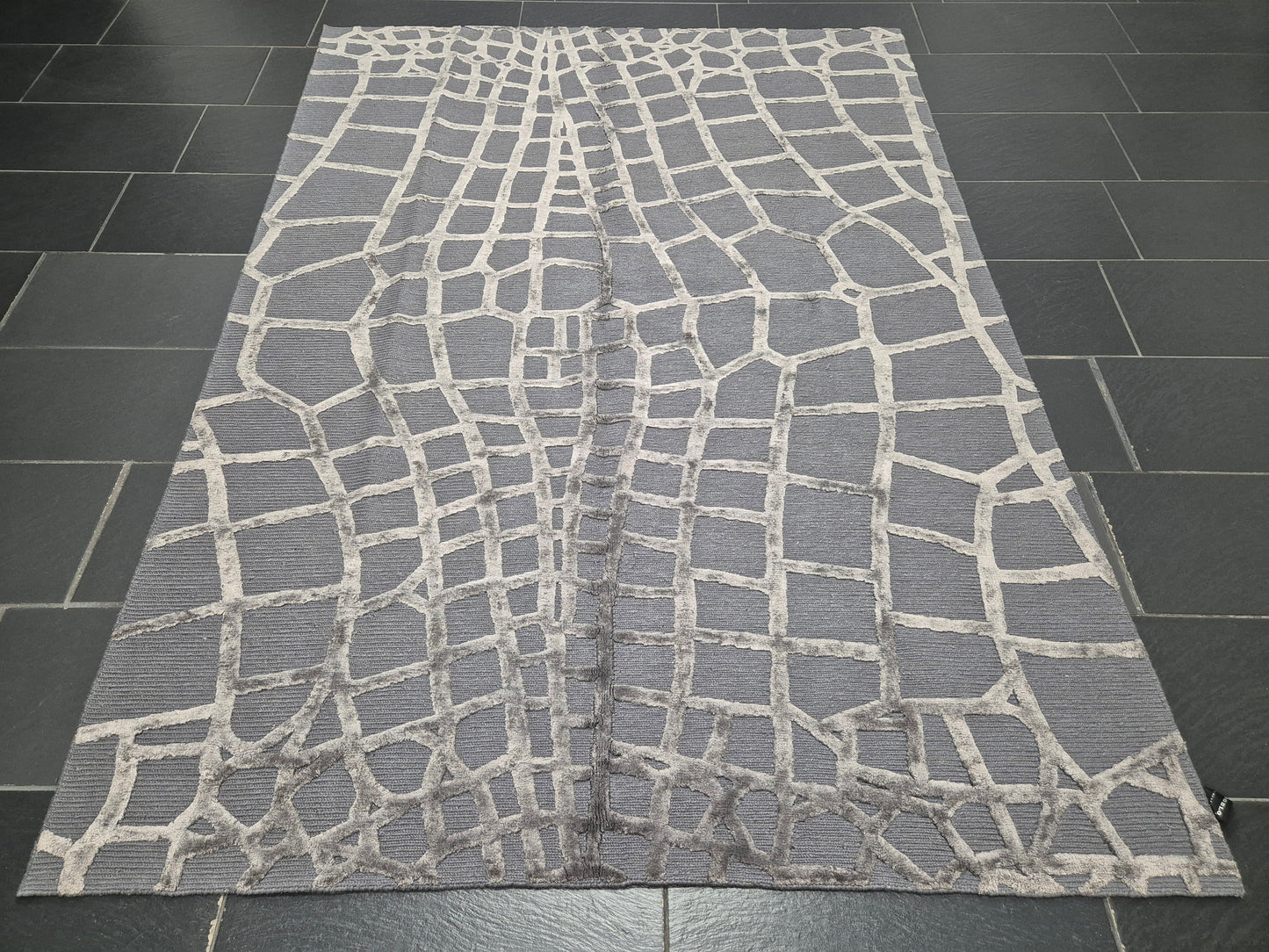 Orientteppich Handgeknüpft Moderner Ziegler Designteppich mit Seide (neu) 240 x 170 cm