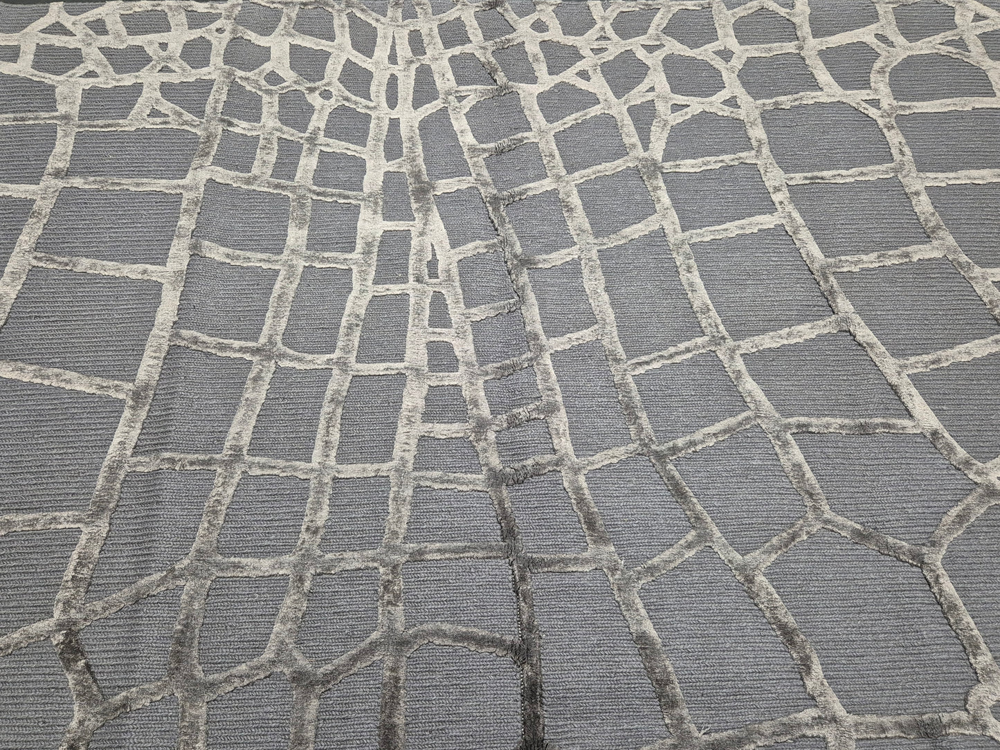 Orientteppich Handgeknüpft Moderner Ziegler Designteppich mit Seide (neu) 240 x 170 cm