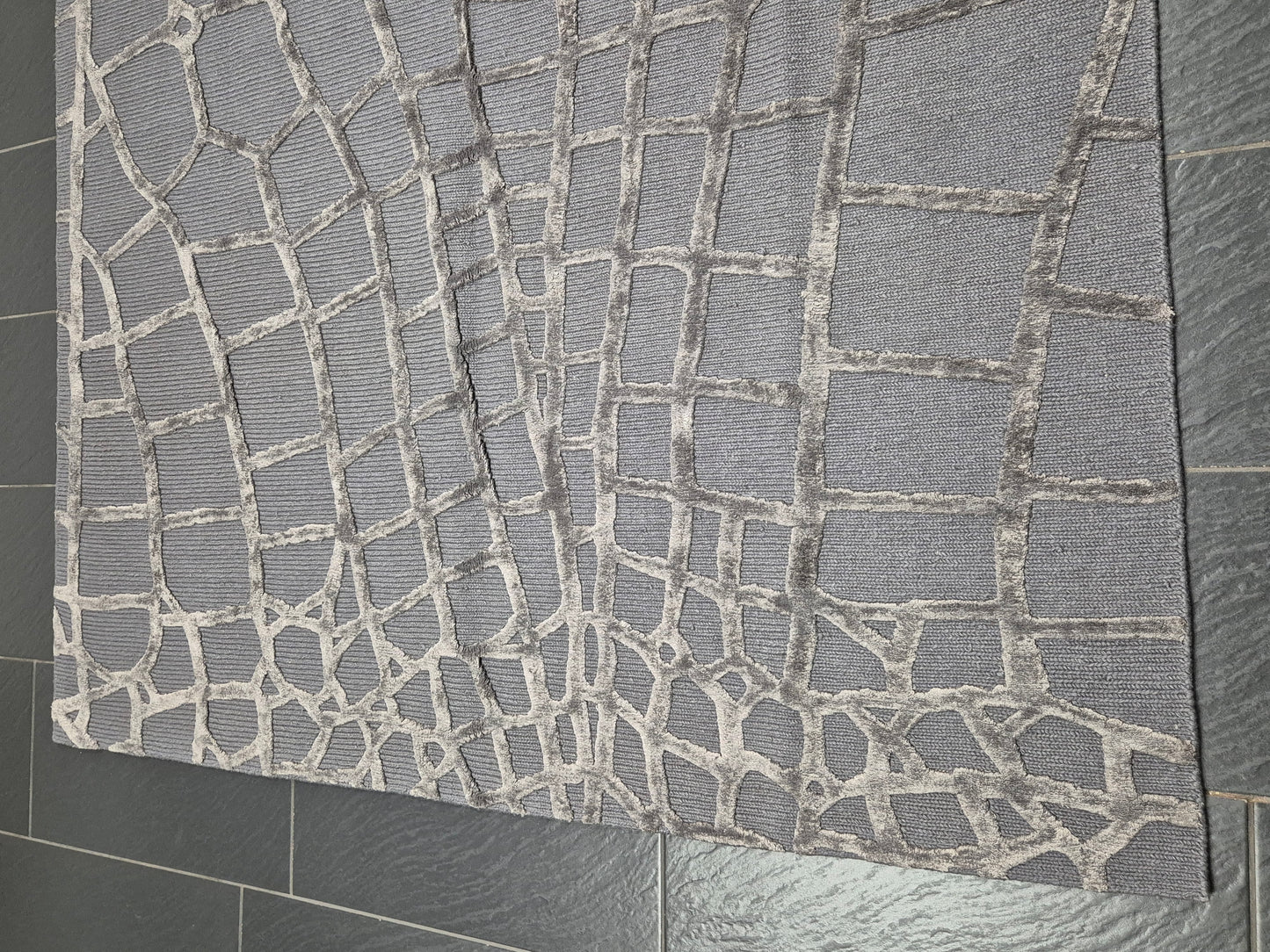 Orientteppich Handgeknüpft Moderner Ziegler Designteppich mit Seide (neu) 240 x 170 cm