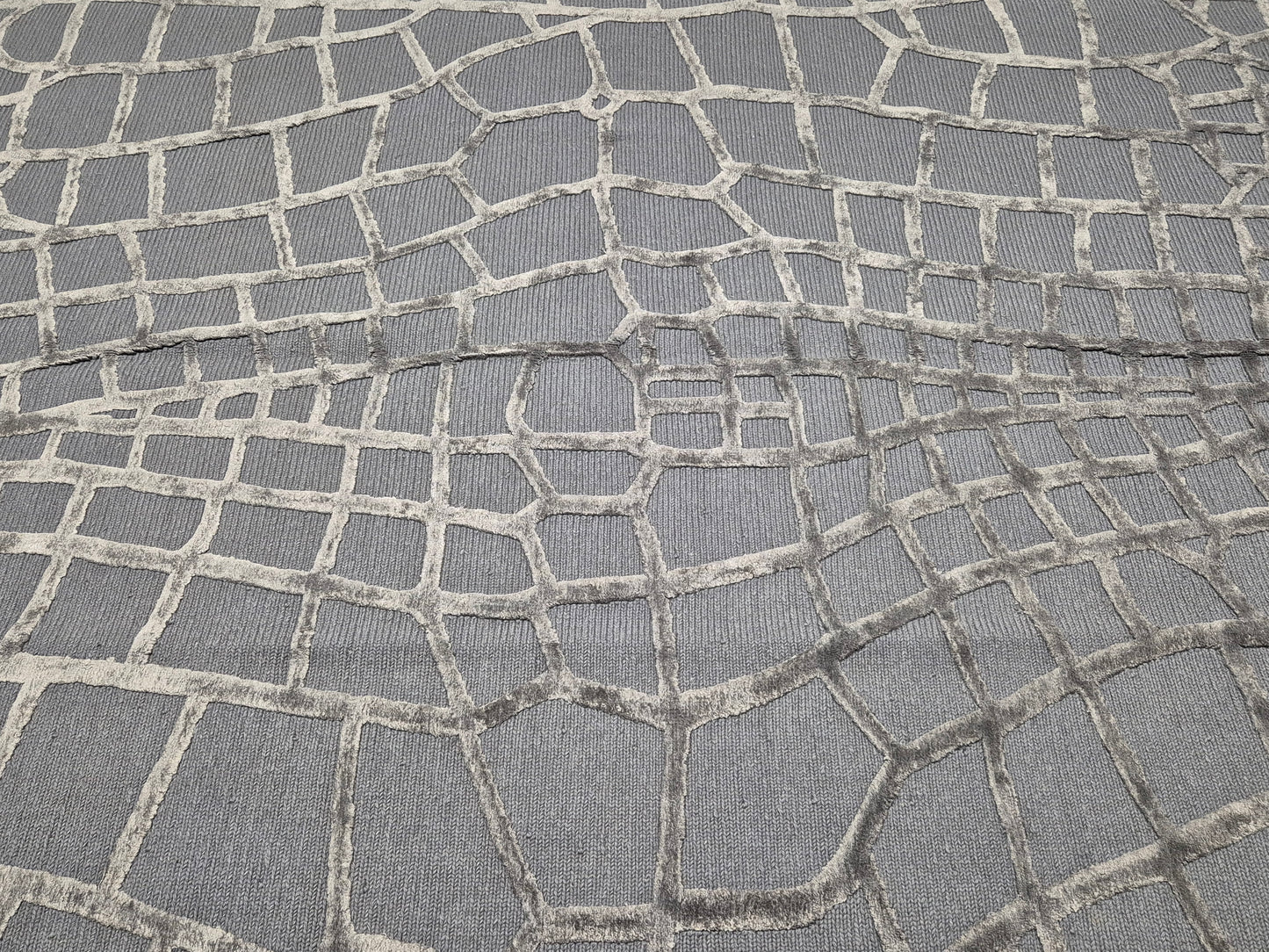 Orientteppich Handgeknüpft Moderner Ziegler Designteppich mit Seide (neu) 240 x 170 cm