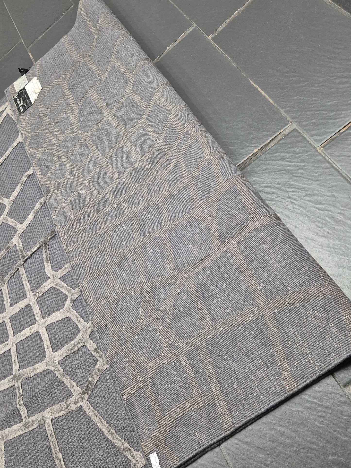 Orientteppich Handgeknüpft Moderner Ziegler Designteppich mit Seide (neu) 240 x 170 cm