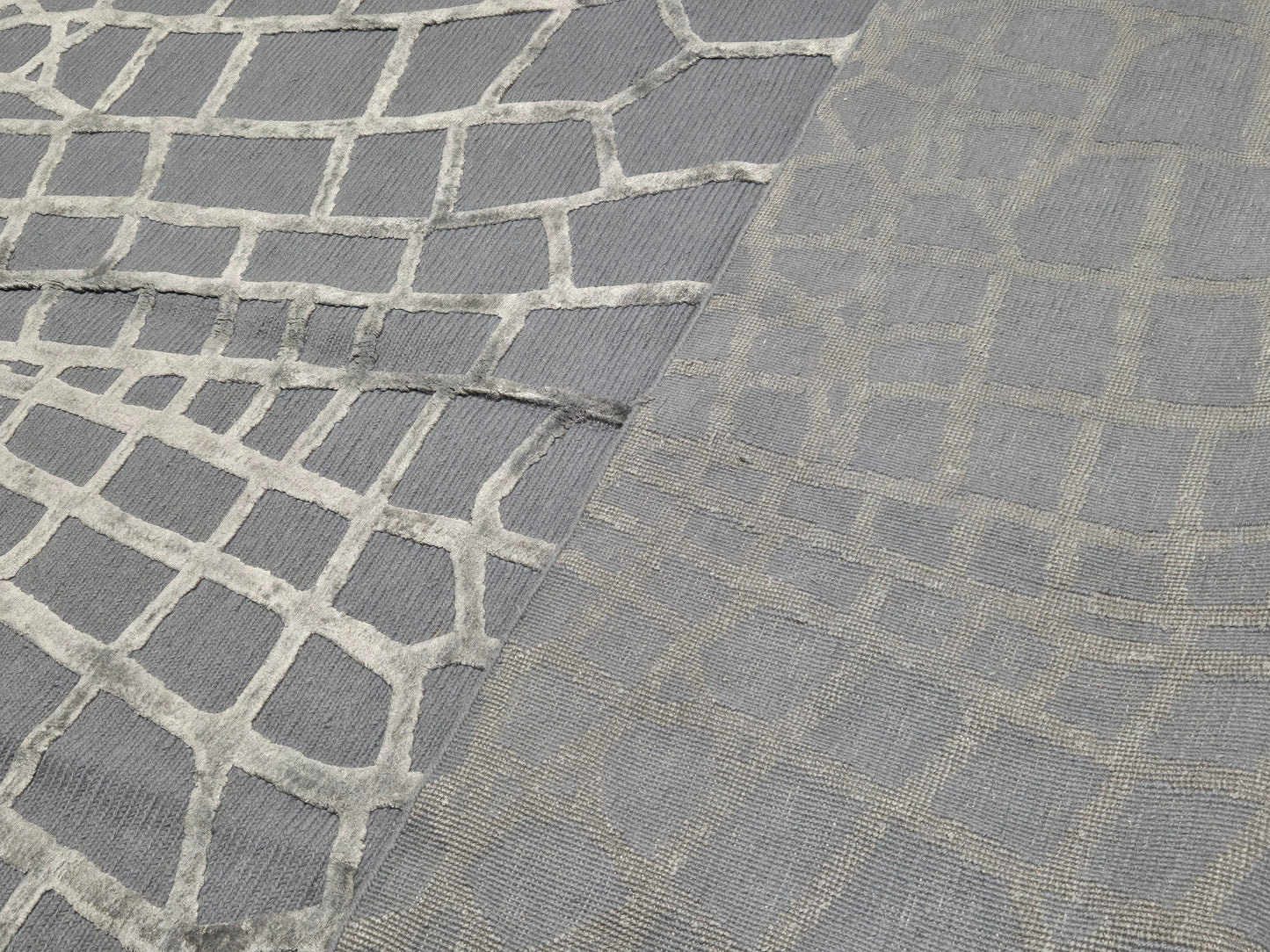 Orientteppich Handgeknüpft Moderner Ziegler Designteppich mit Seide (neu) 240 x 170 cm