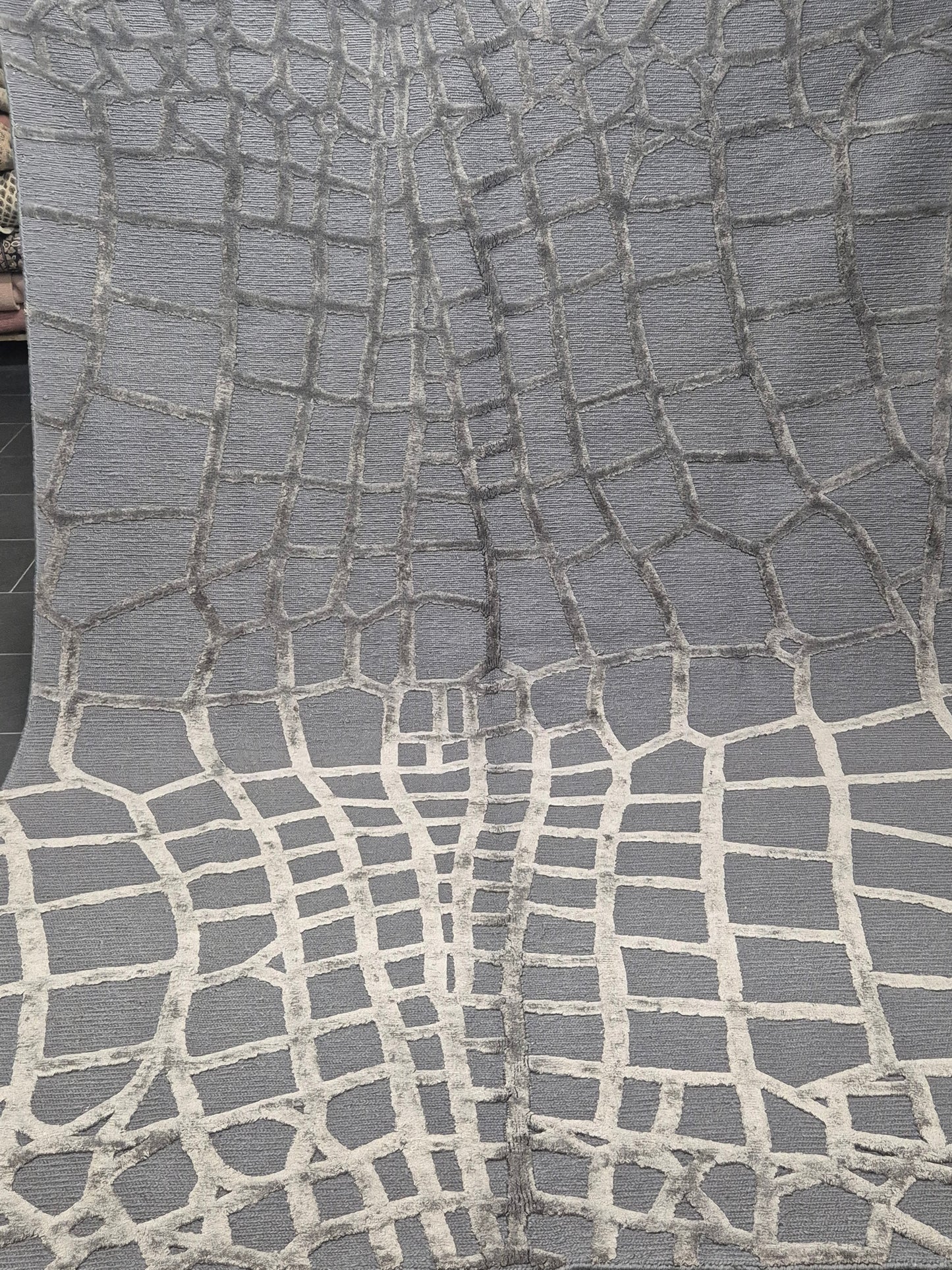 Orientteppich Handgeknüpft Moderner Ziegler Designteppich mit Seide (neu) 240 x 170 cm