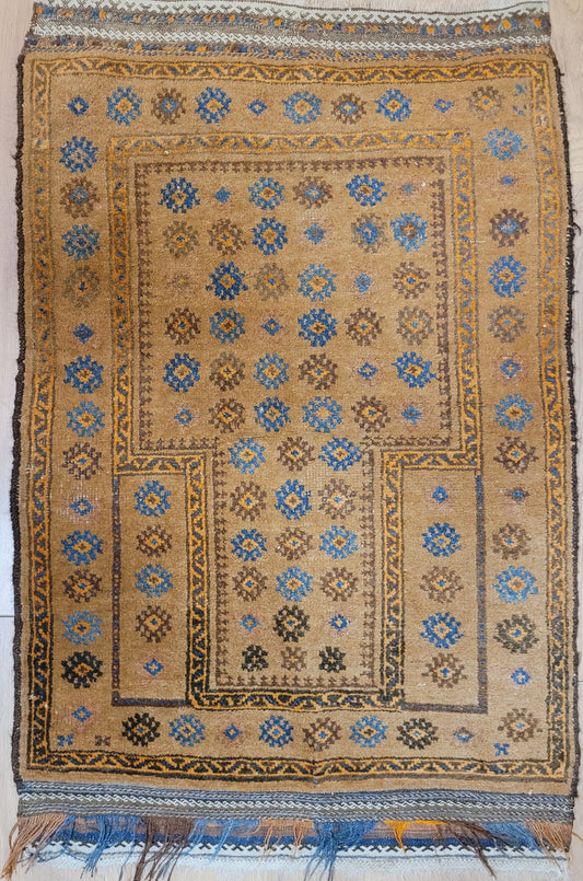 Orientteppich handgeknüpft Beludj 142×93 cm