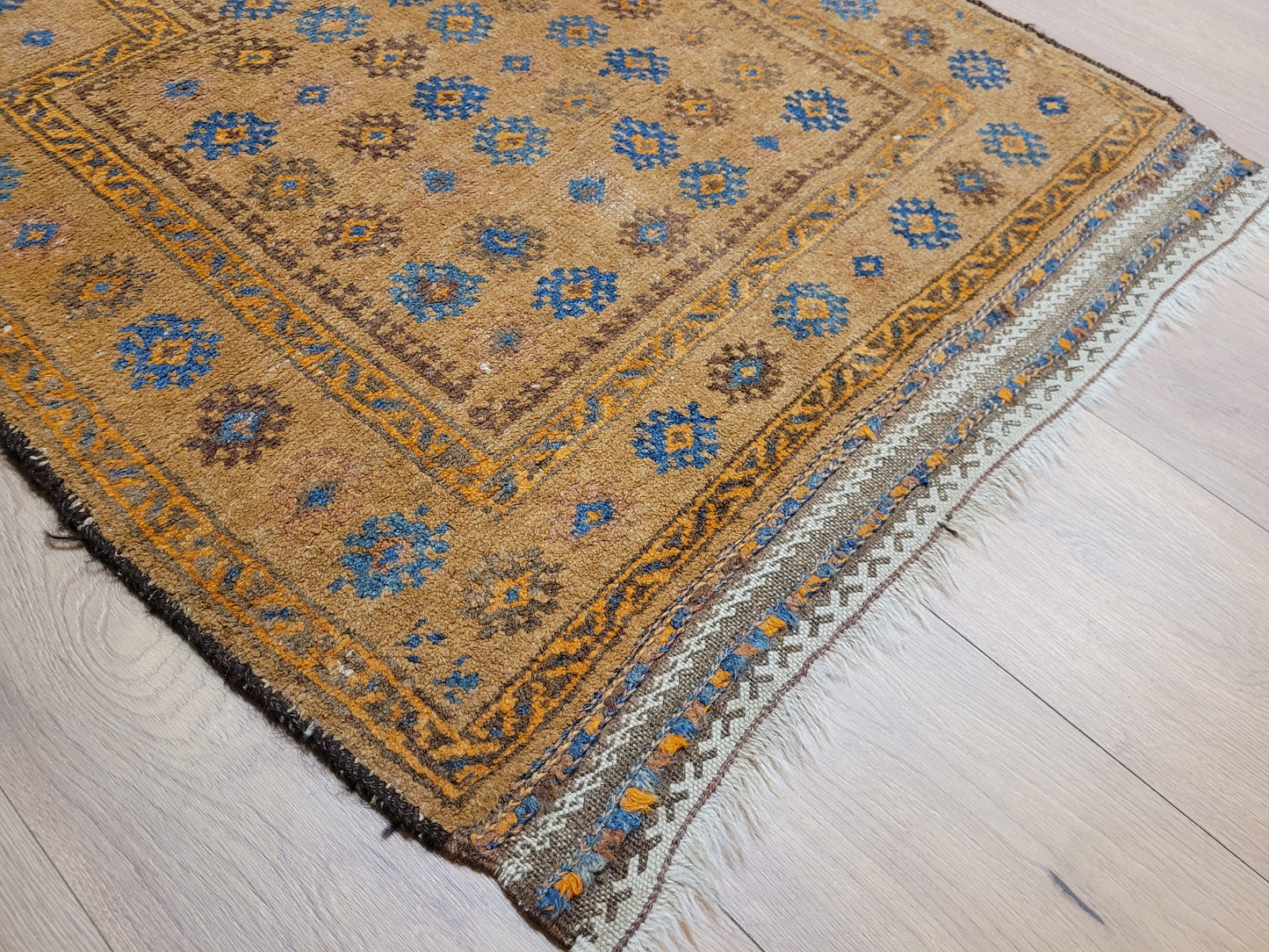 Orientteppich handgeknüpft Beludj 142×93 cm