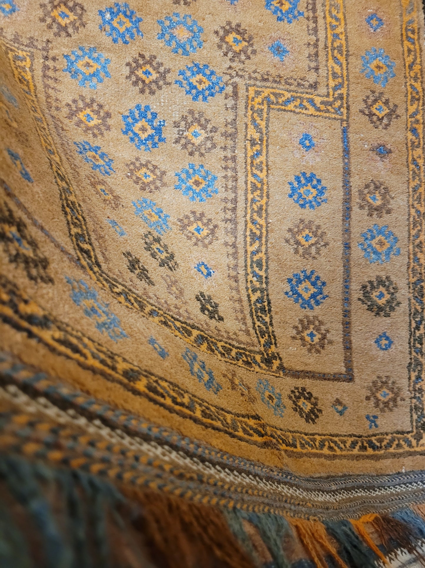 Orientteppich handgeknüpft Beludj 142×93 cm