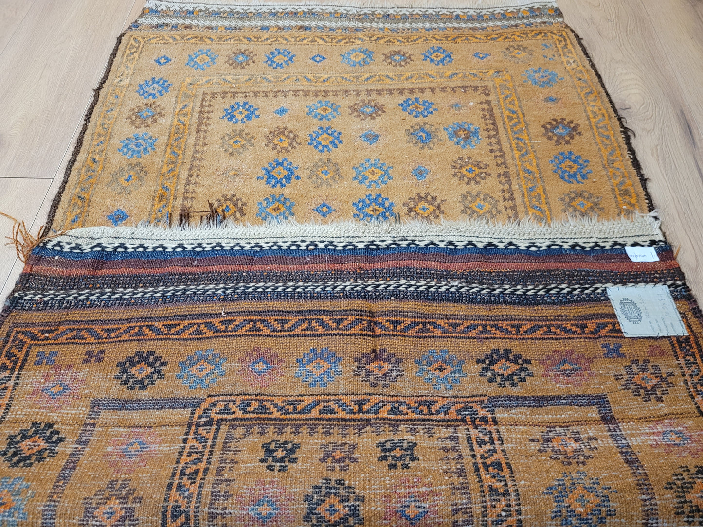 Orientteppich handgeknüpft Beludj 142×93 cm