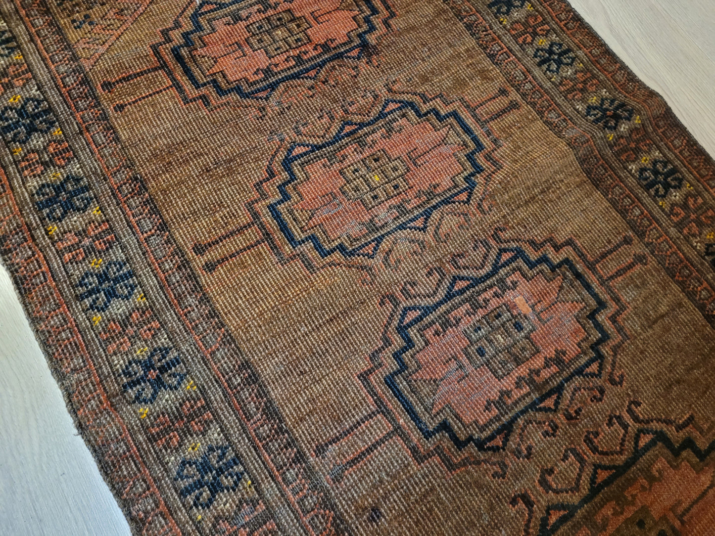 Orientteppich handgeknüpft Belutsch 100x67 cm