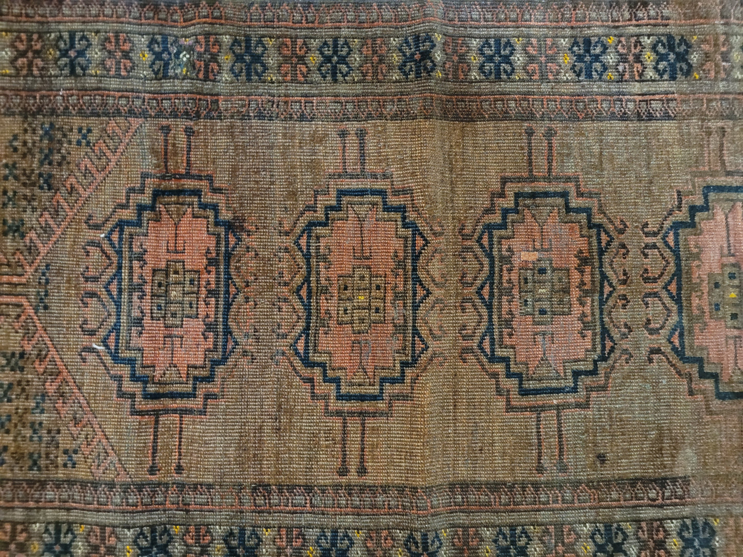 Orientteppich handgeknüpft Belutsch 100x67 cm