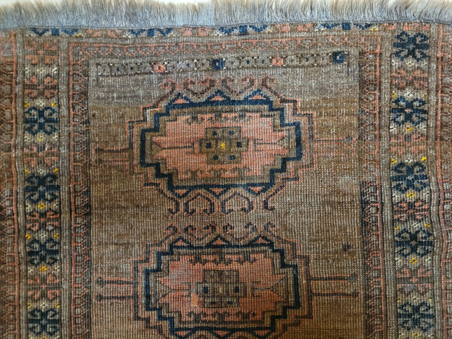 Orientteppich handgeknüpft Belutsch 100x67 cm