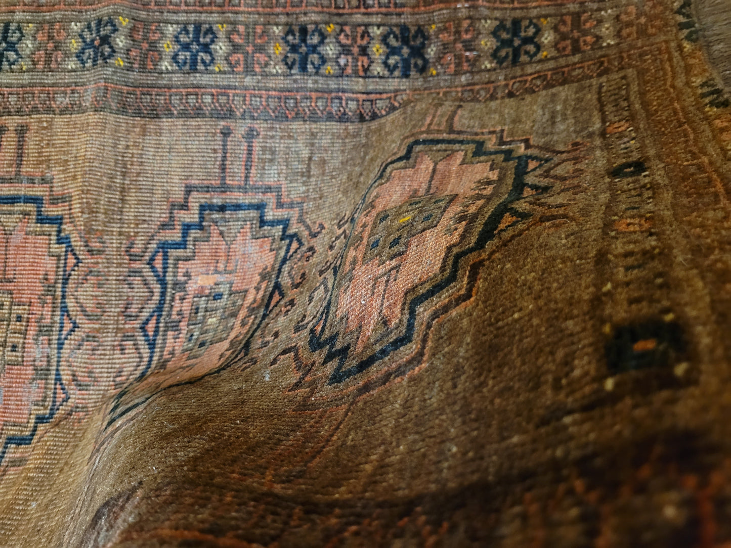 Orientteppich handgeknüpft Belutsch 100x67 cm