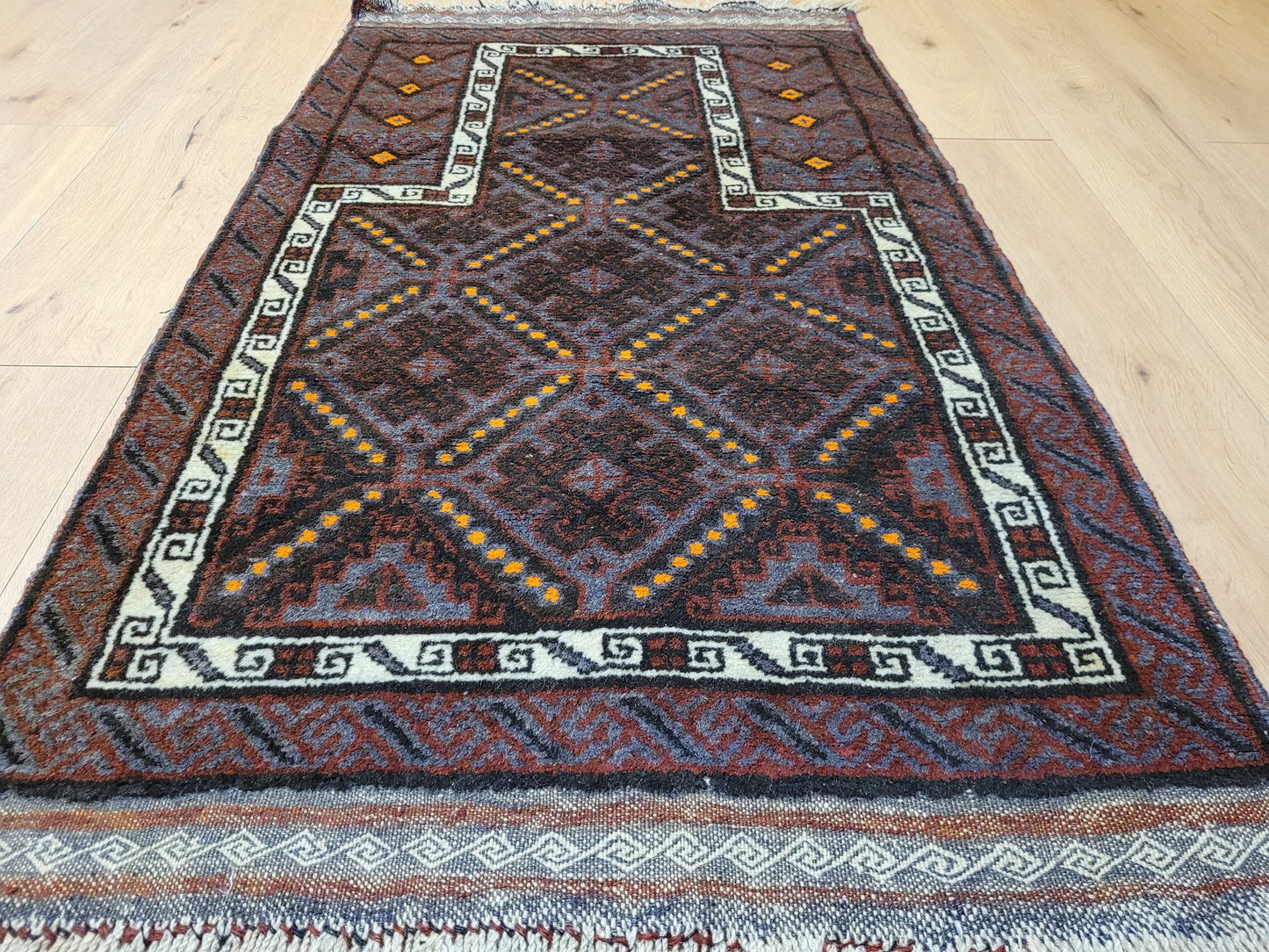 Orientteppich handgeknüpft Kelim 140×84 cm