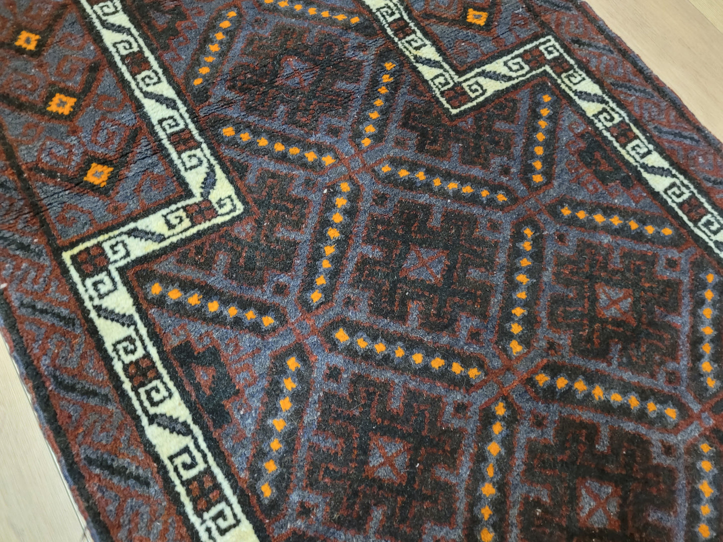 Orientteppich handgeknüpft Kelim 140×84 cm