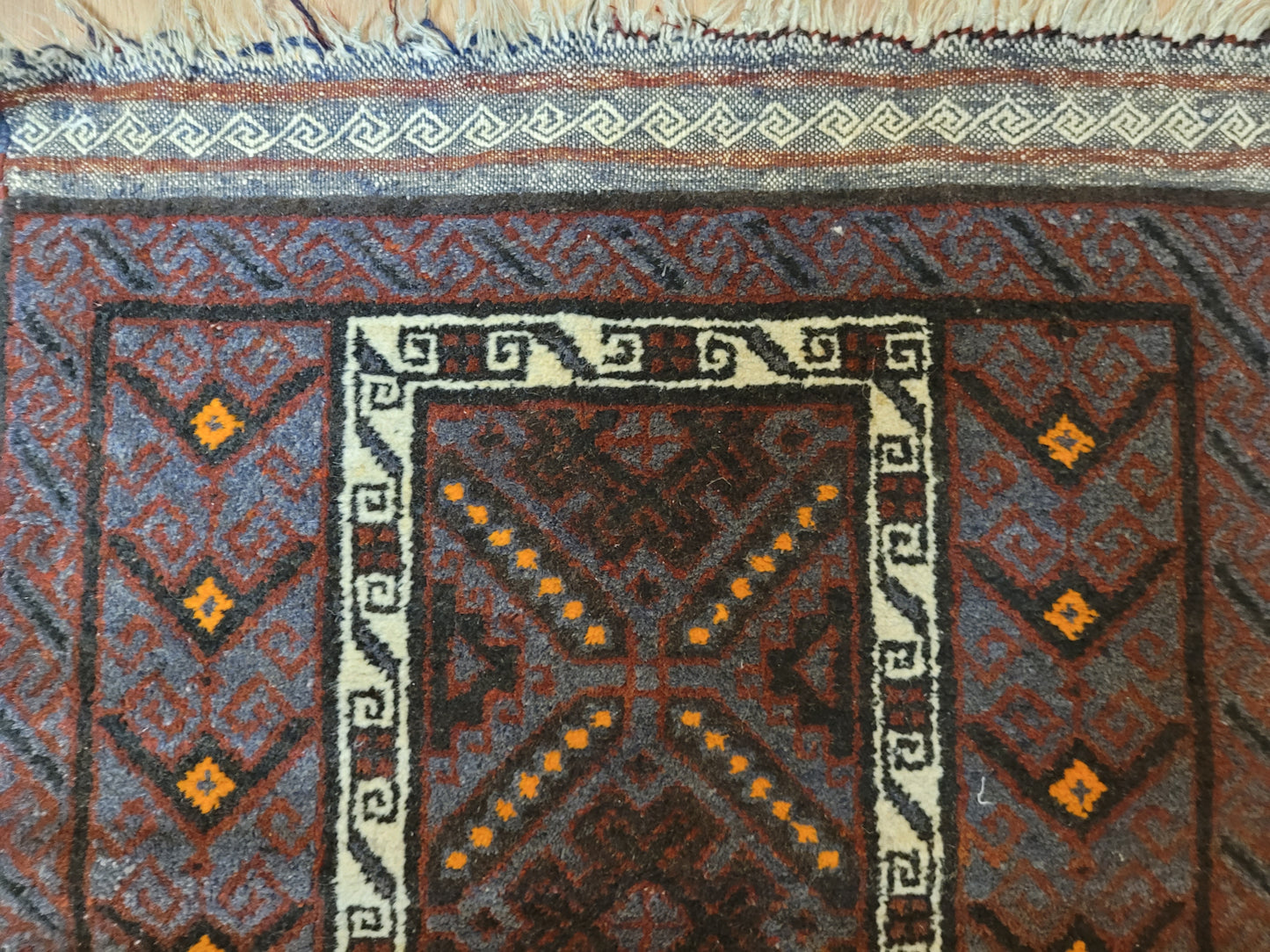 Orientteppich handgeknüpft Kelim 140×84 cm