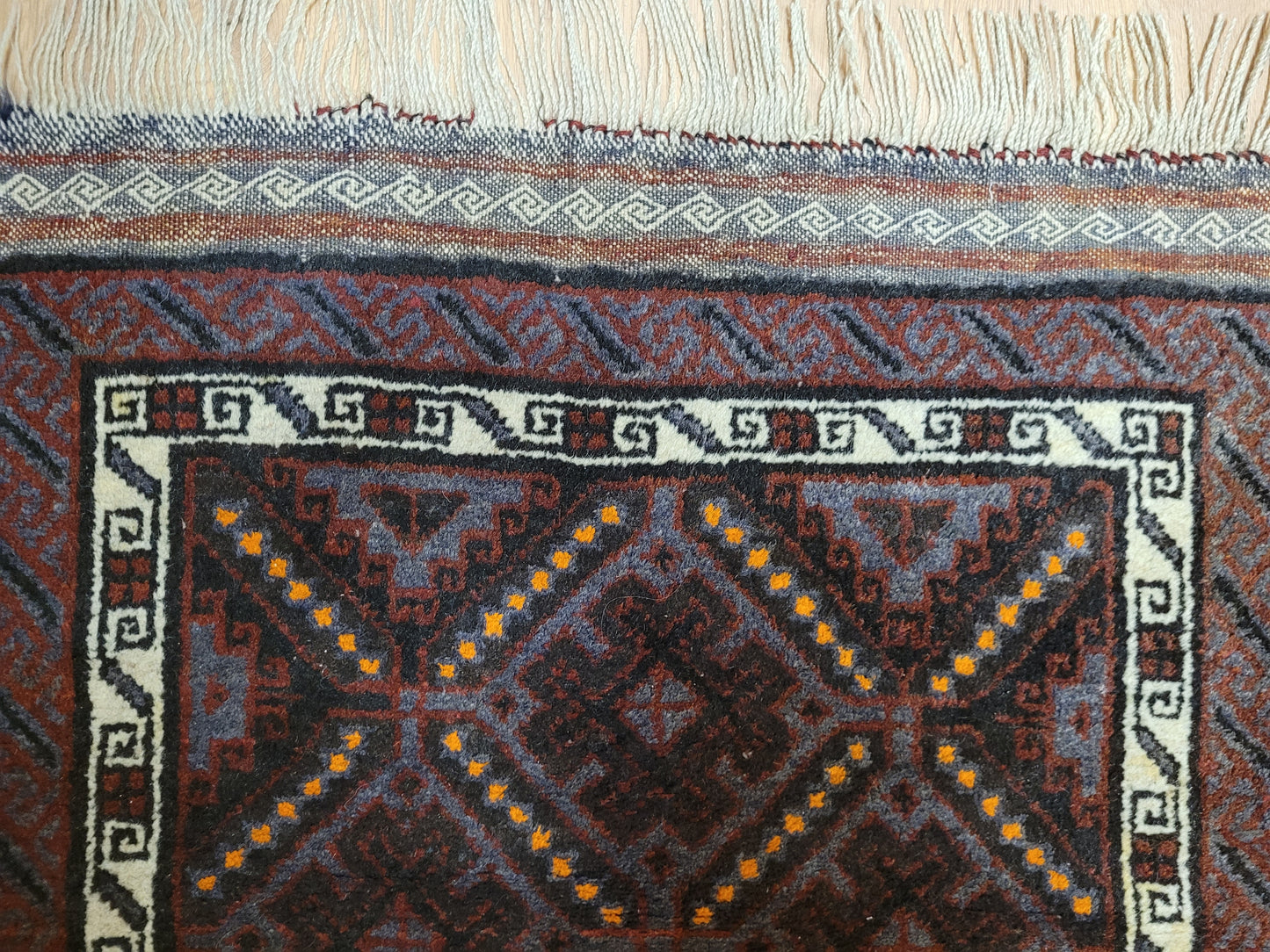 Orientteppich handgeknüpft Kelim 140×84 cm