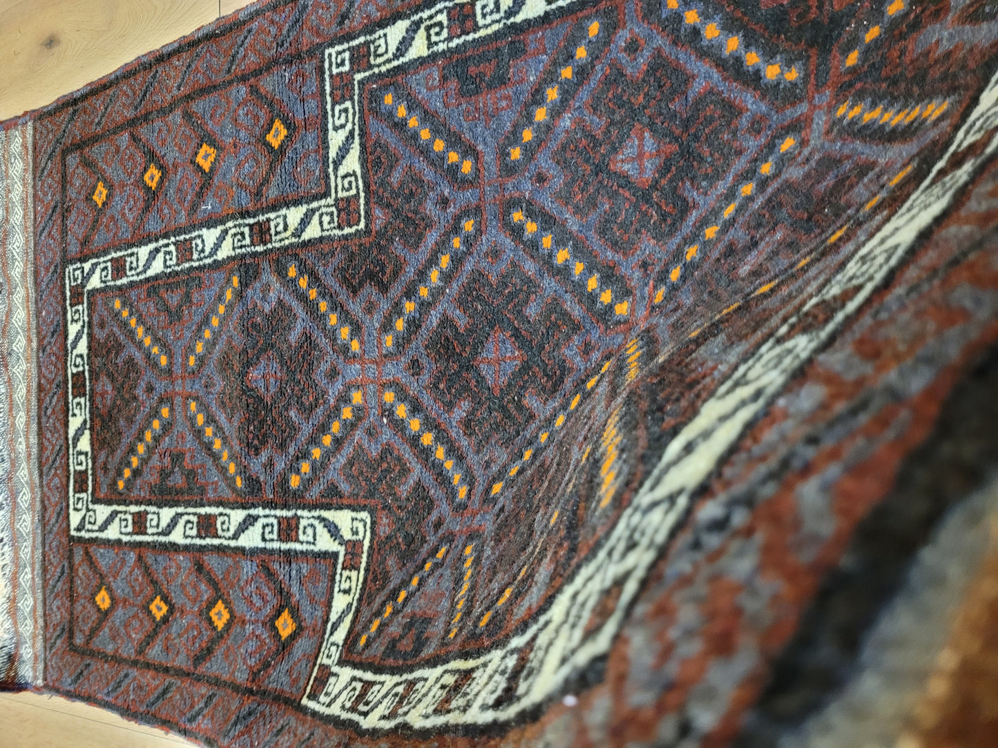 Orientteppich handgeknüpft Kelim 140×84 cm