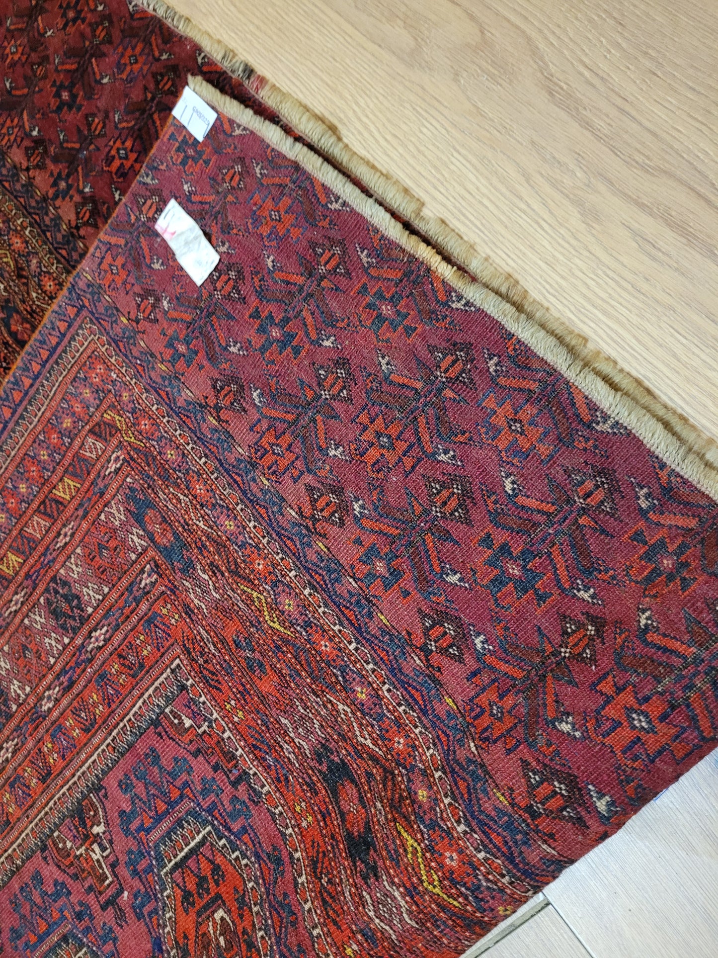 Orientteppich handgeknüpft Jomut Buchara 150x80 cm