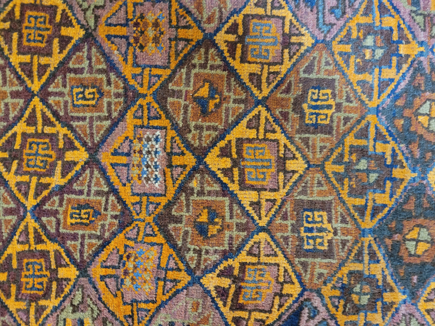 Orientteppich handgeknüpft Beludj 168×105 cm antik