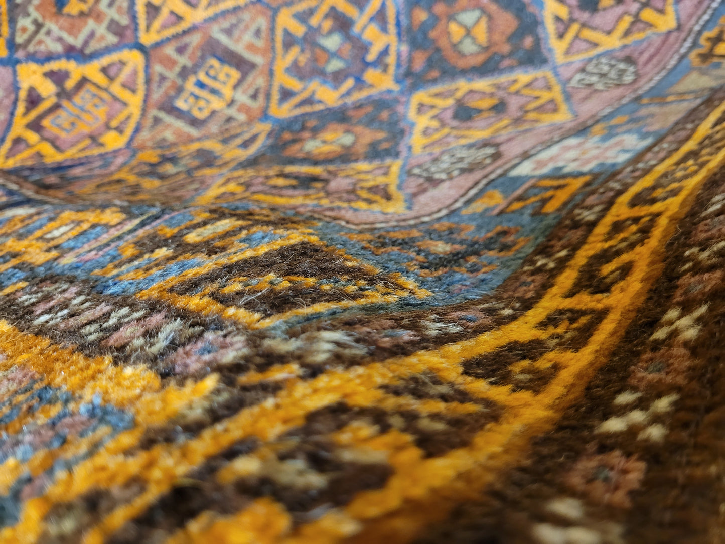 Orientteppich handgeknüpft Beludj 168×105 cm antik