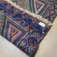 Orientteppich handgewebt Kelim geometrisch 75x67 cm