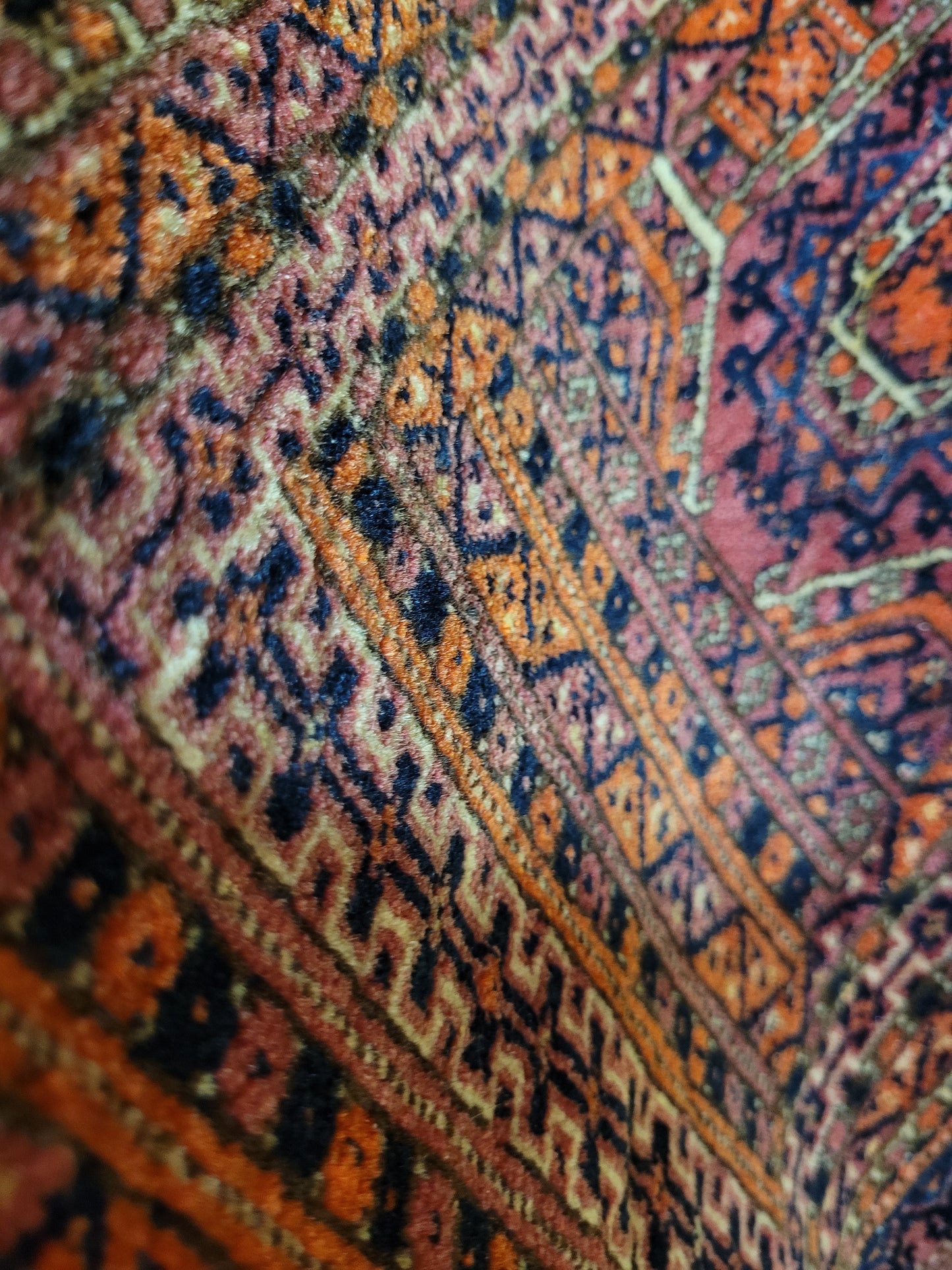 Orientteppich handgeknüpft Jomut Läufer 116x35 cm