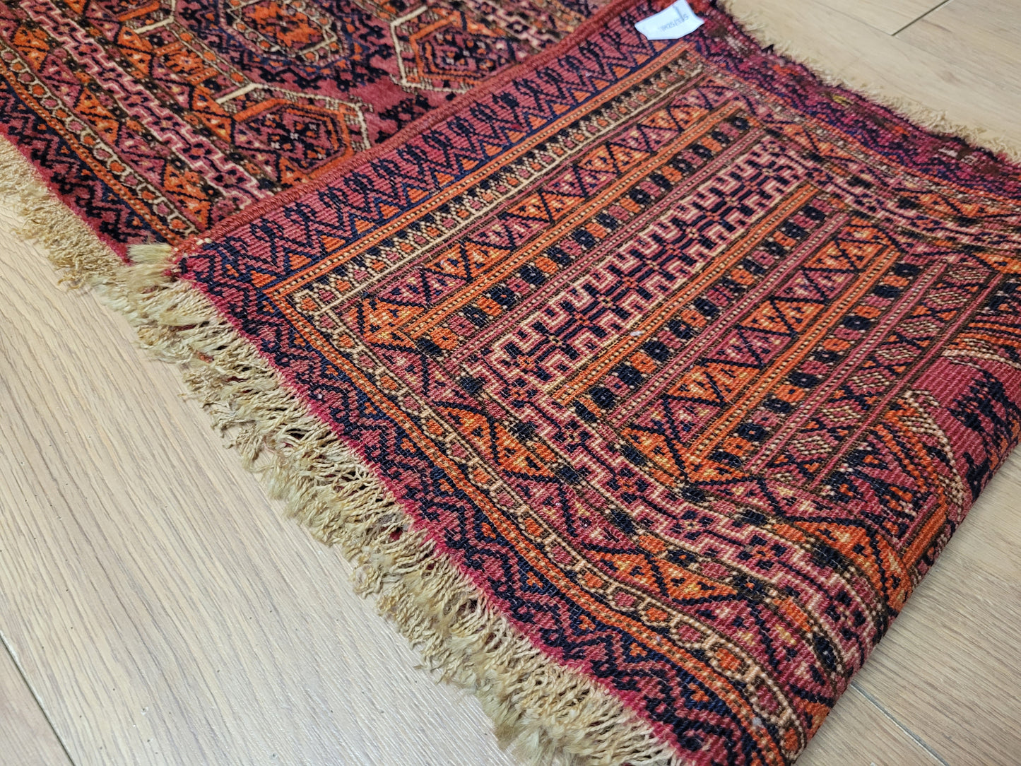 Orientteppich handgeknüpft Jomut Läufer 116x35 cm