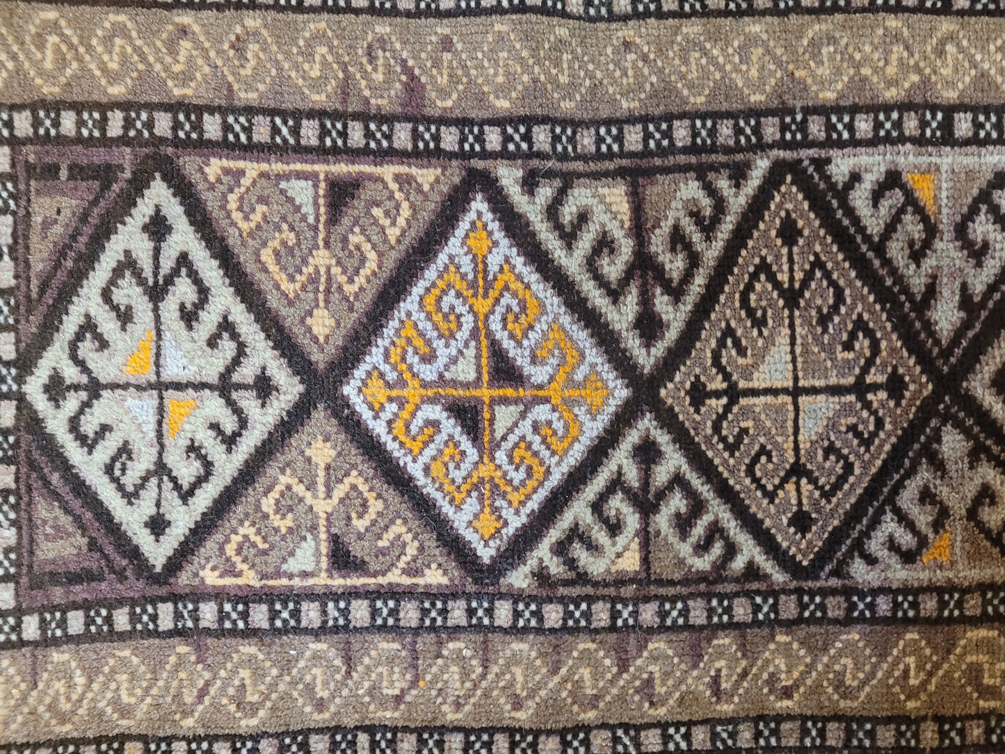 Orientteppich handgeknüpft Belutsch 98x55 cm