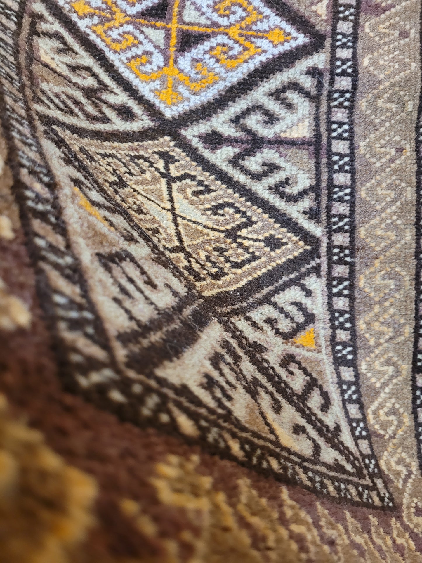 Orientteppich handgeknüpft Belutsch 98x55 cm