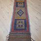 Orientteppich handgeknüpft Kelim Läufer 260×63 cm