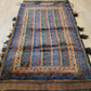 Orientteppich handgeknüpft 110×60 cm Beludj Streifendekor