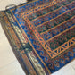 Orientteppich handgeknüpft 110×60 cm Beludj Streifendekor