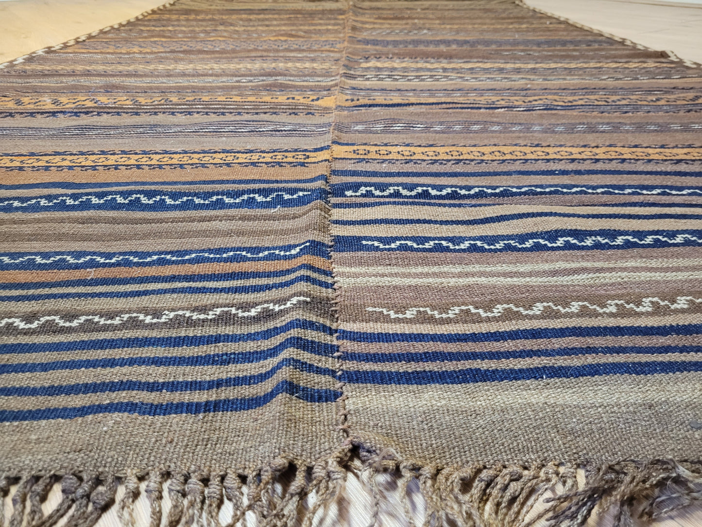 Orientteppich handgeknüpft Gashgai Kelim 273×163 cm