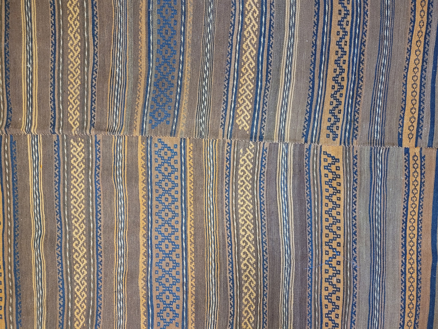 Orientteppich handgeknüpft Kelim 273×163 cm Gashgai Streifenmuster